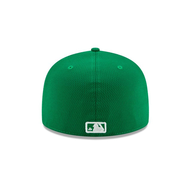 San Diego Padres New Era MLB 59FIFTY 5950 Fitted Cap Hat Green Crown/Visor White/Green "Swinging Friar" Logo