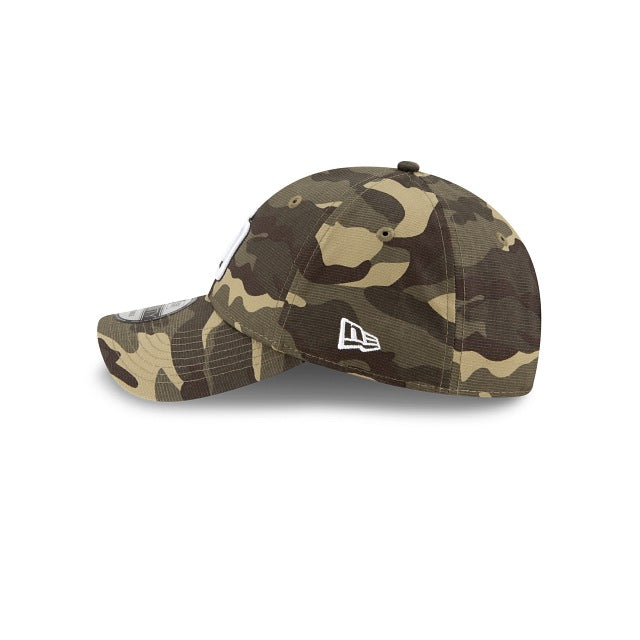 San Diego Padres New Era MLB 9TWENTY 920 Adjustable Cap Hat Camo (Desert) Crown/Visor White Logo Salute to Service Side Patch