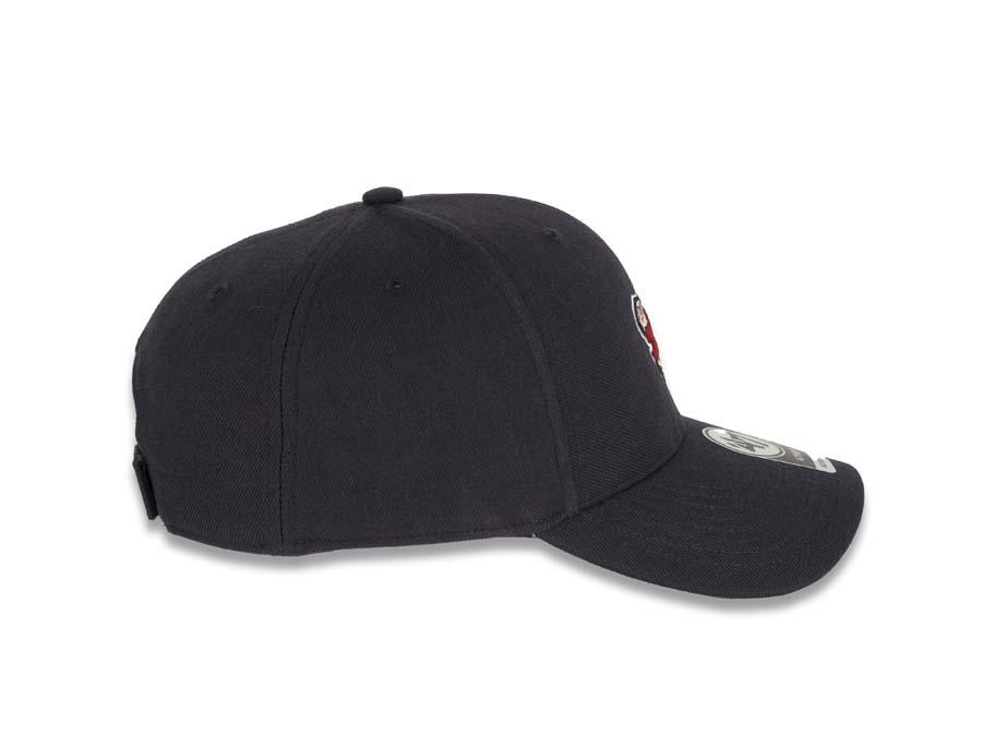 San Diego Padres '47 Brand MLB MVP Adjustable Cap Hat Navy Crown/Visor Team Color "Swinging Friar" Logo