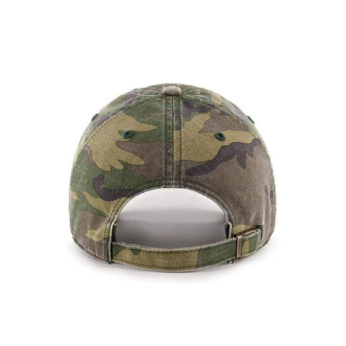 Chicago White Sox '47 Brand MLB Clean Up Adjustable Cap Hat Camo Crown/Visor White Logo