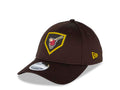 San Diego Padres New Era MLB 9FORTY 940 2022 Clubhouse Adjustable Cap Hat Brown Crown/Visor Team Color “Friar” Logo