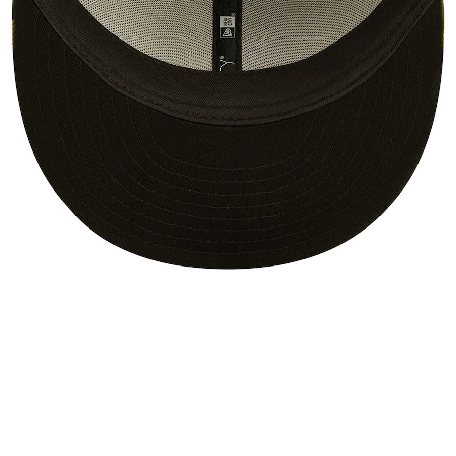 Houston Astros New Era MLB 9FIFTY 950 Snapback Cap Hat Camo Crown/Visor Camo Flag/Gold Logo (2022 Armed Forces Day)