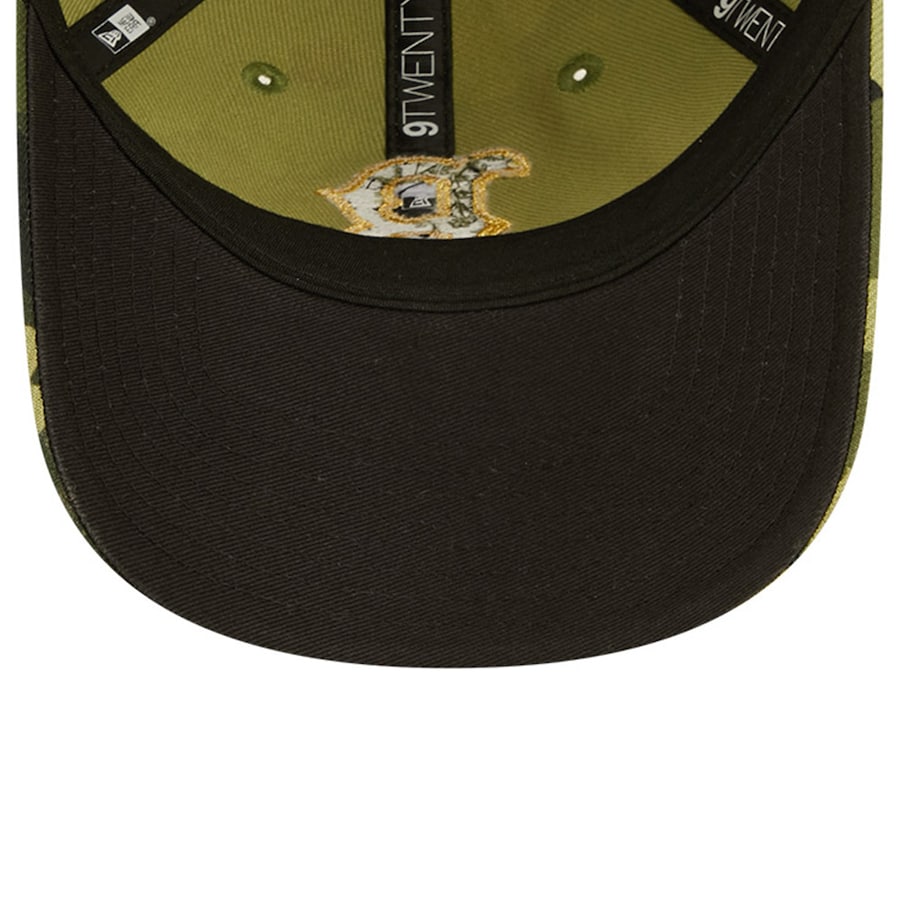 Boston Red Sox New Era MLB 9TWENTY 920 Adjustable Cap Hat Camo Crown/Visor Camo Logo (2022 Armed Forces Day)