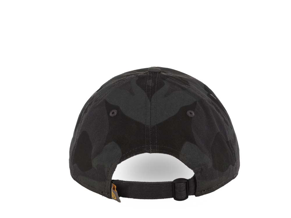 San Diego Padres New Era MLB 9TWENTY 920 Adjustable Cap Hat Black/Gray Camo Crown/Visor Yellow Logo