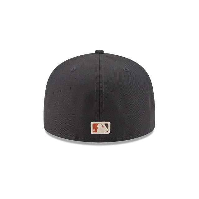 Washington Nationals New Era MLB 59FIFTY 5950 Fitted Cap Hat Dark Gray Crown/Visor Team Color Logo (City Connect)
