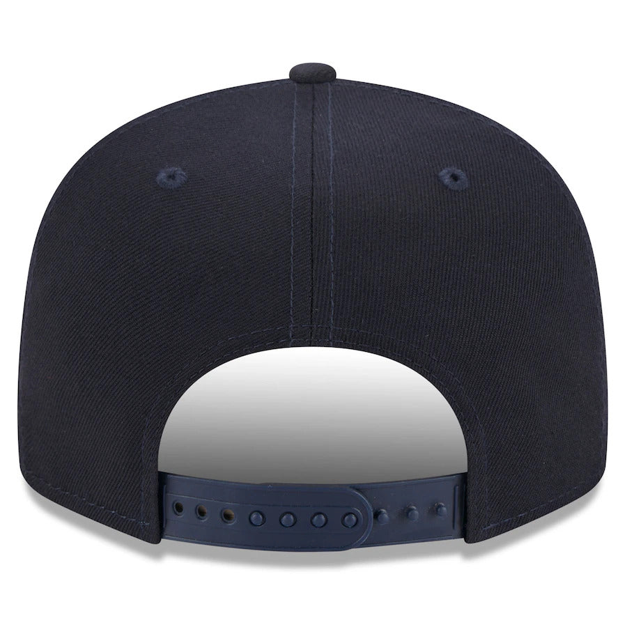 Texas RANGERS New Era 9FIFTY 950 Snapback Cap Hat Navy Crown/Visor White Logo (City Connect)