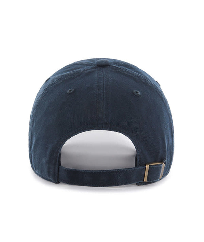 San Diego Padres '47 MLB Clean Up Adjustable Cap Hat Navy  Crown/Visor Maroon/Brown "Swinging Friar" Logo