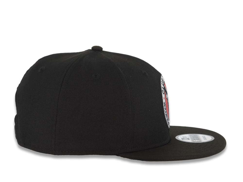 Xolos de Tijuana New Era Liga MX 9FIFTY 950 Snapback Cap Hat Black Crown/Visor Team Color Logo