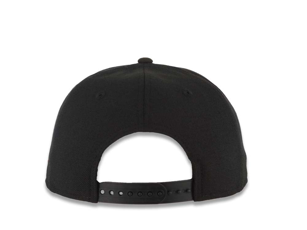 Xolos de Tijuana New Era Liga MX 9FIFTY 950 Snapback Cap Hat Black Crown/Visor Team Color Logo
