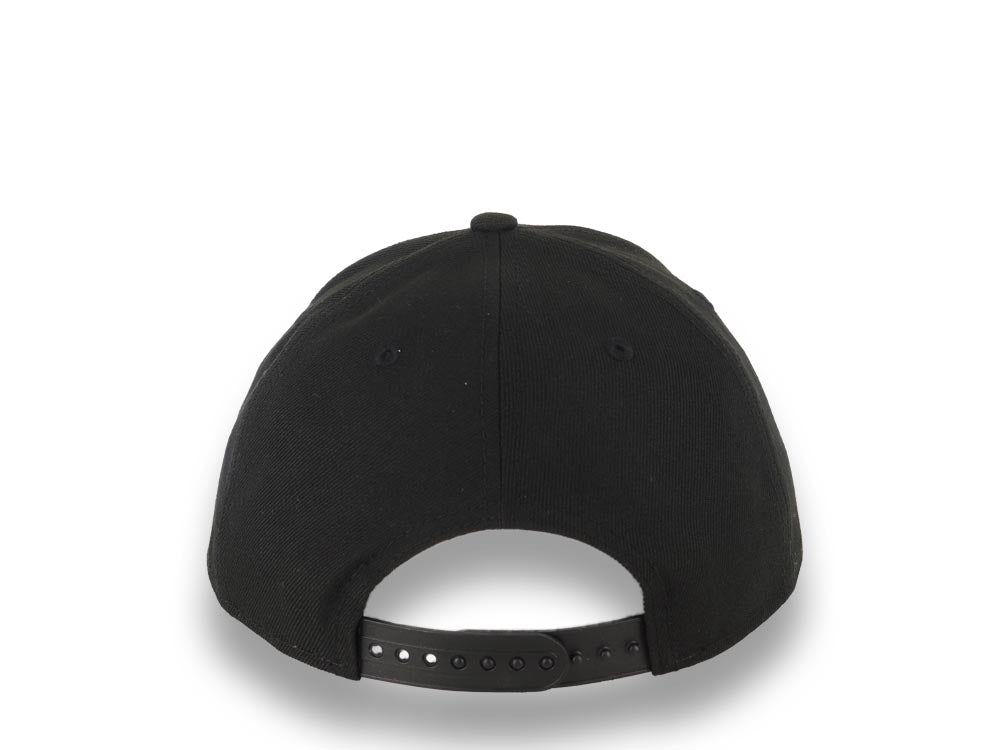 Tijuana Toros New Era LMB 9FORTY 940 Adjustable Cap Hat Black Crown/Visor Red/White TJ Logo Red UV