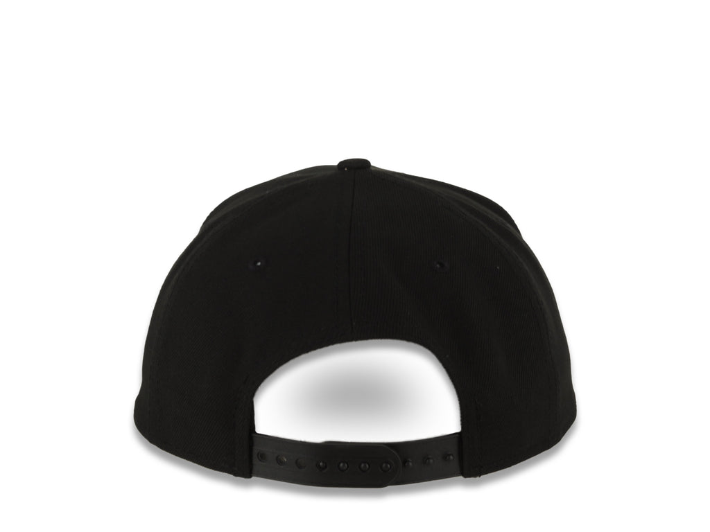 Los Angeles Dodgers New Era MLB 9FORTY 940 Adjustable A-Frame Cap Hat Black Crown/Visor White Upside Down Logo Gray UV