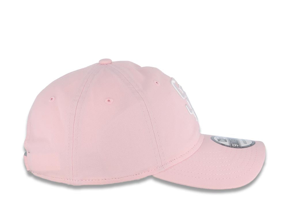San Diego Padres New Era MLB 9TWENTY 920 Adjustable Cap Hat Pink Crown/Visor White Logo Red Roses Gray UV