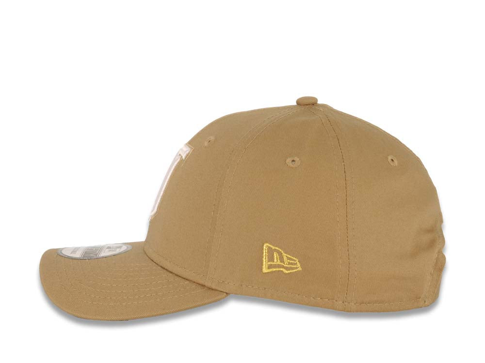 Tijuana Toros New Era LMB 9FORTY 940 Adjustable Cap Hat Khaki Crown/Visor White Logo Gray UV