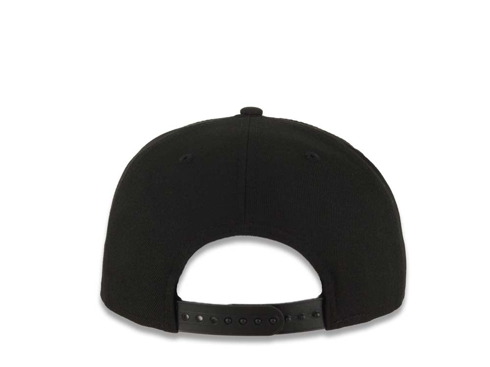 Los Angeles Dodgers New Era MLB 9FIFTY 950 Snapback Cap Hat Black Crown/Visor White Upside Down Gray UV