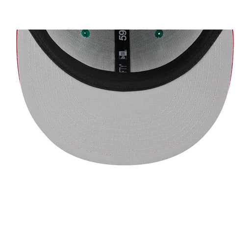 Mexico New Era World Baseball Classic 59Fifty 5950 Fitted Cap Hat Green Crown Red Visor Green/White/Red Logo