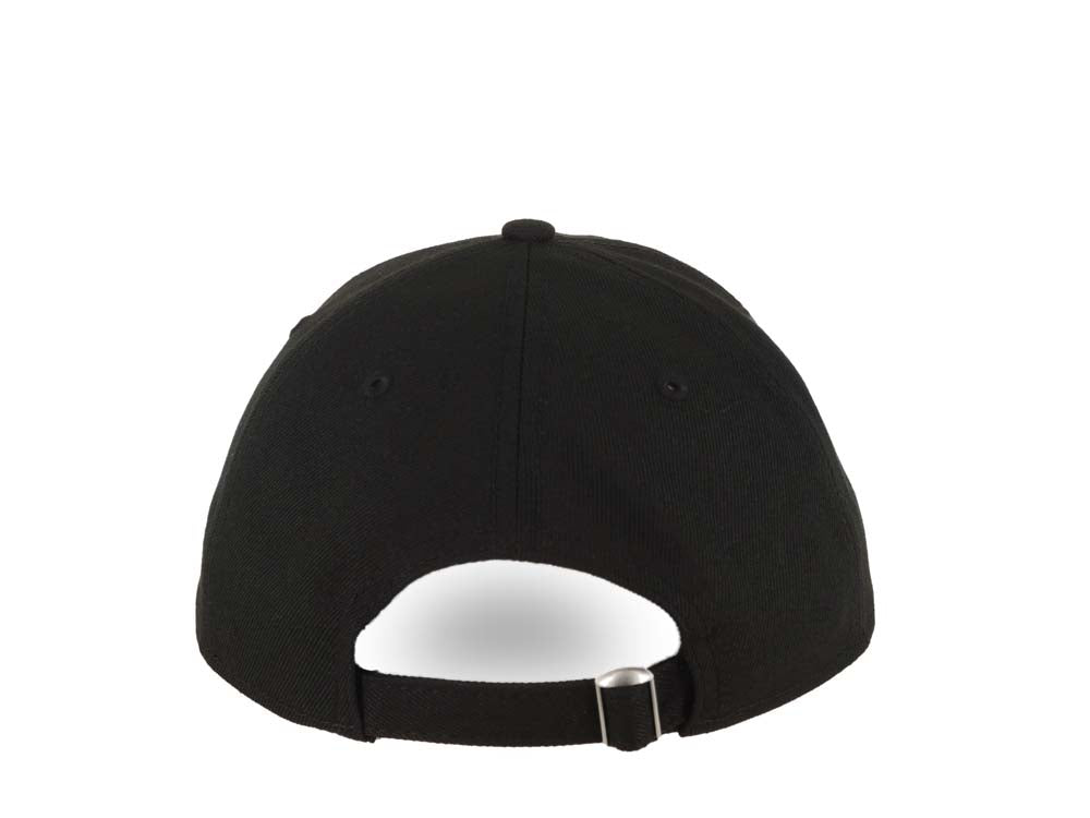 San Diego Padres New Era MLB 9TWENTY 920 Adjustable Cap Hat Black Crown/Visor Black/White Swinging Friar Logo