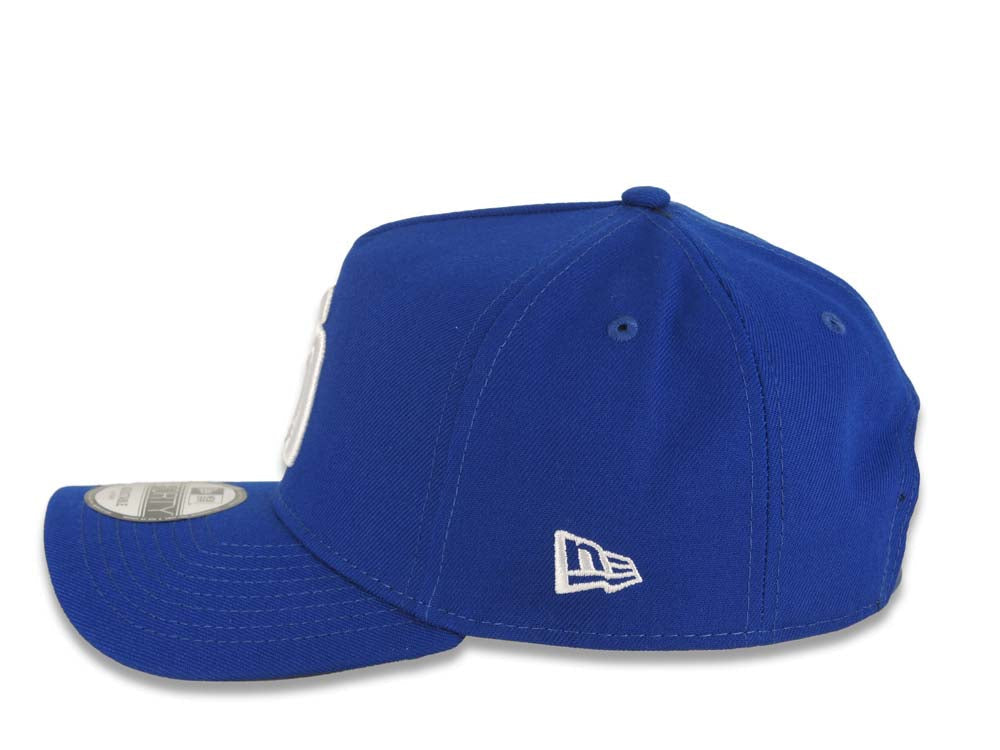 San Diego Padres New Era MLB 9FORTY 940 Adjustable A-Frame Cap Hat Royal Blue Crown/Visor White Logo