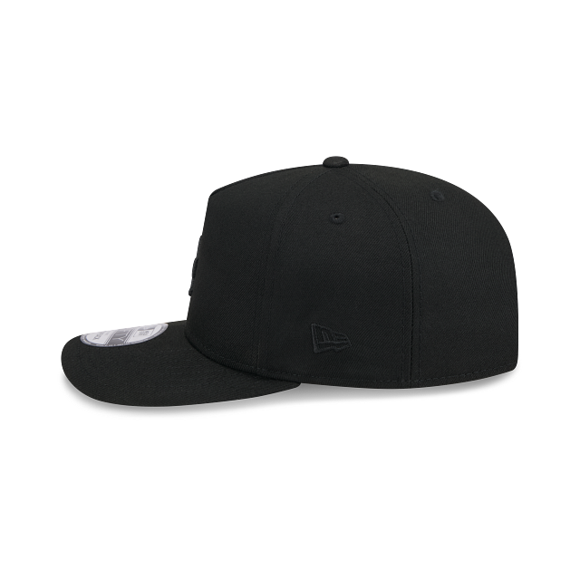 Los Angeles Dodgers New Era MLB 9FIFTY 950 Snapback A-Frame Cap Hat Black Crown/Visor Black Logo