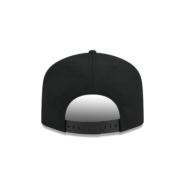 New York Yankees New Era MLB 9FIFTY 950 Snapback A-Frame Cap Hat Black Crown/Visor Black Logo