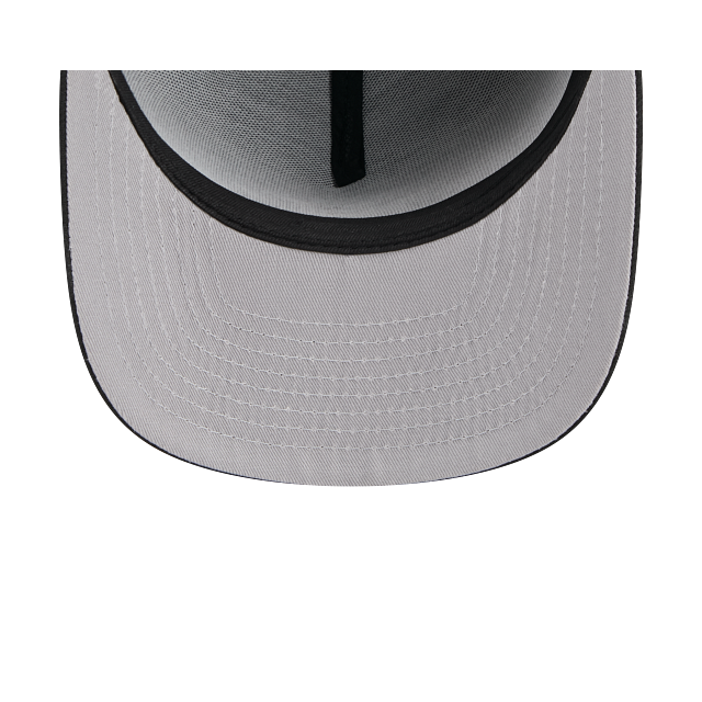 New York Yankees New Era MLB 9FIFTY 950 Snapback A-Frame Cap Hat Black Crown/Visor Black Logo