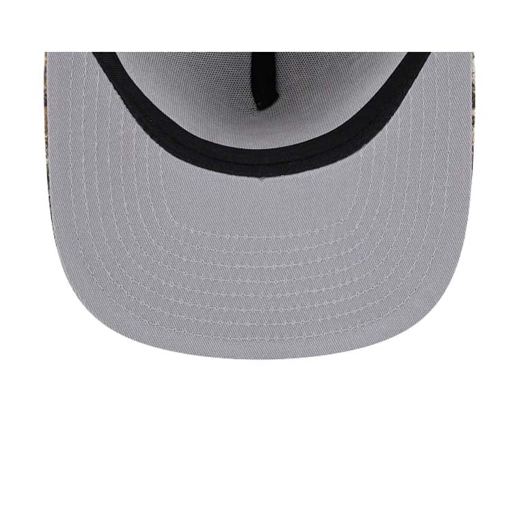 San Diego Padres New Era MLB 9FIFTY 950 A-Frame Snapback Cap Hat Real Tree Edge Camo Crown/Visor Yellow Logo Gray UV