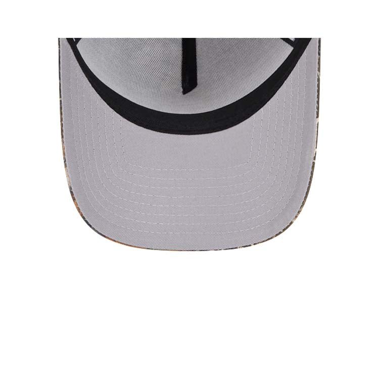 San Diego Padres New Era MLB 9FORTY 940 Adjustable A-Frame Cap Hat Real Tree Edge Camo Crown/Visor Yellow Logo