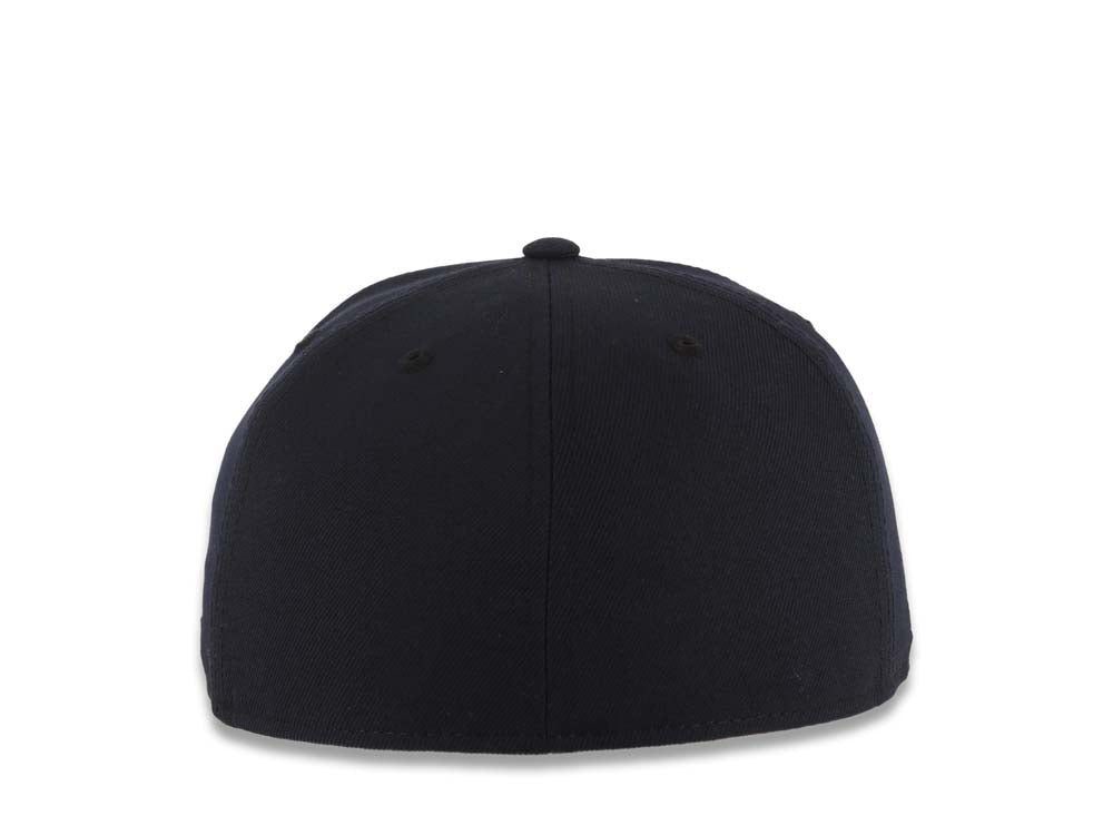 Los Angeles Dodgers New Era MLB 59FIFTY 5950 Fitted Cap Hat Navy Blue Crown/Visor White Upside Down Logo Batterman Batty Side Patch Green UV