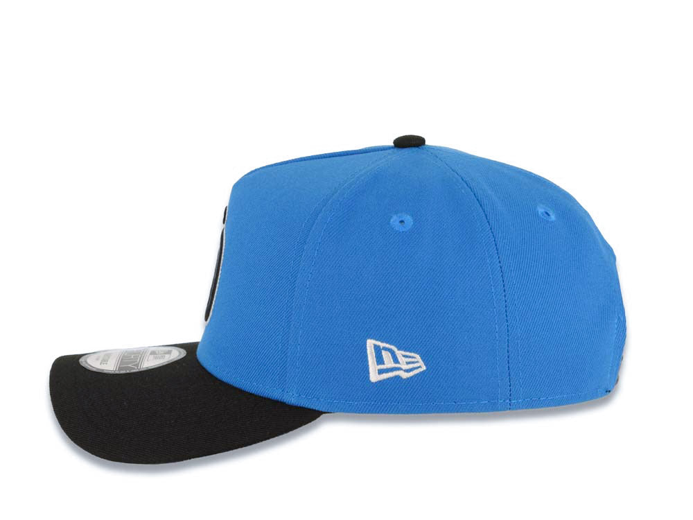 San Diego Padres New Era MLB 9FORTY 940 Adjustable A-Frame Cap Hat Cardinal Blue Crown Black Visor Black/White Logo 40th Anniversary Side Patch