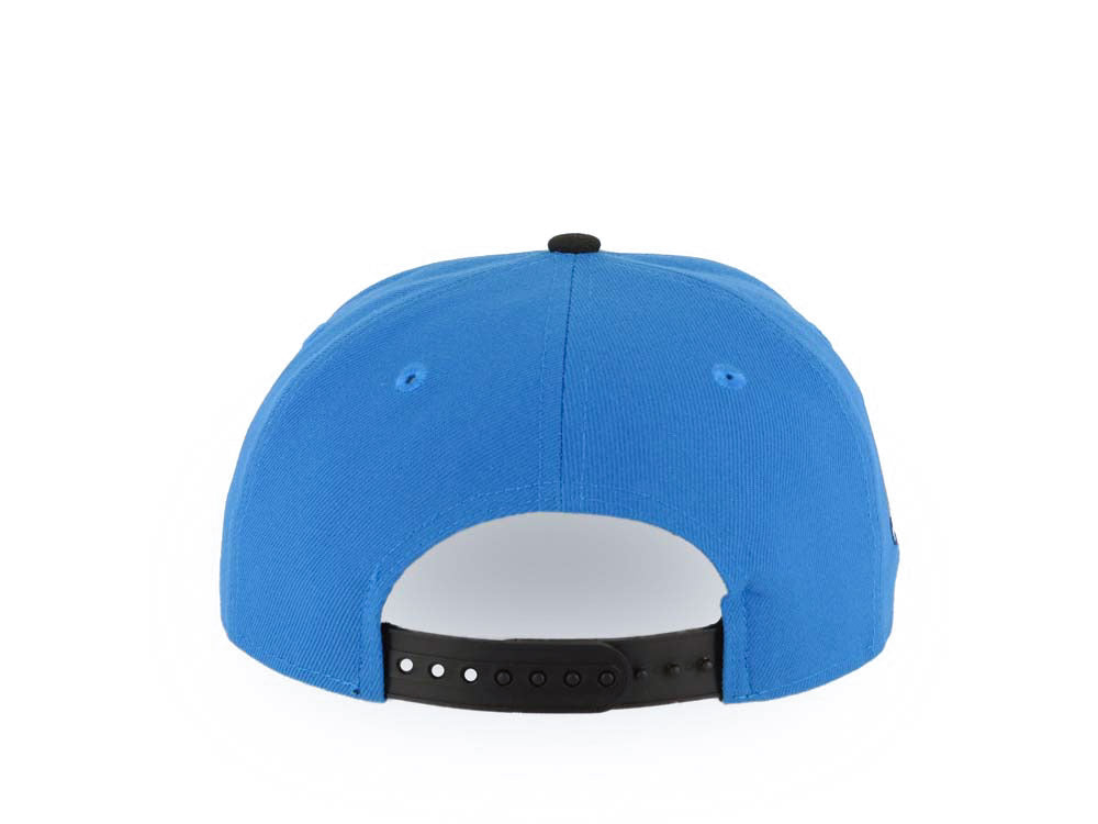 San Diego Padres New Era MLB 9FORTY 940 Adjustable A-Frame Cap Hat Cardinal Blue Crown Black Visor Black/White Logo 40th Anniversary Side Patch