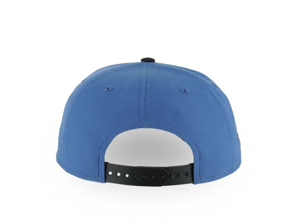 San Diego Padres New Era MLB 9FORTY 940 Adjustable A-Frame Cap Hat Blue Crown Black Visor White/Black Logo 40th Anniversary Side Patch