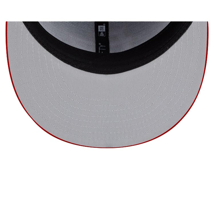 Puerto Rico New Era WBC World Baseball Classic 59FIFTY 5950 Fitted Cap Hat Royal Blue Crown Red Visor Team Color Logo Puerto Rico Flag Side Patch