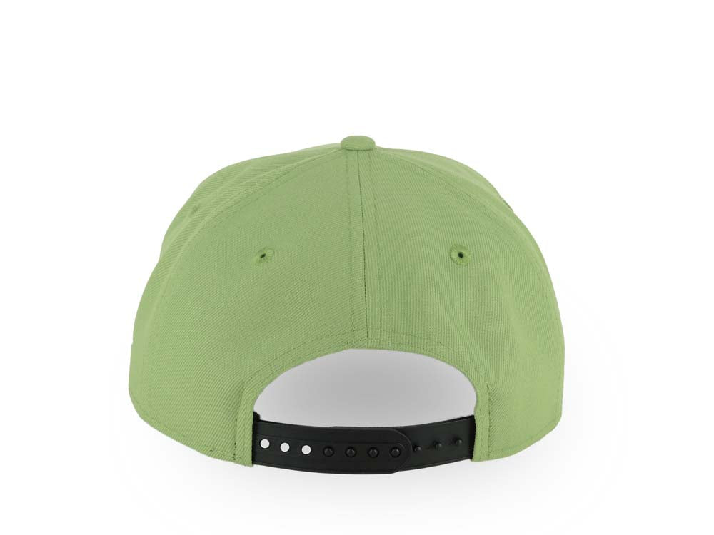 San Diego Padres New Era MLB 9FORTY 940 Adjustable A-Frame Cap Hat Matcha Green Crown Black Visor White Logo Gray UV