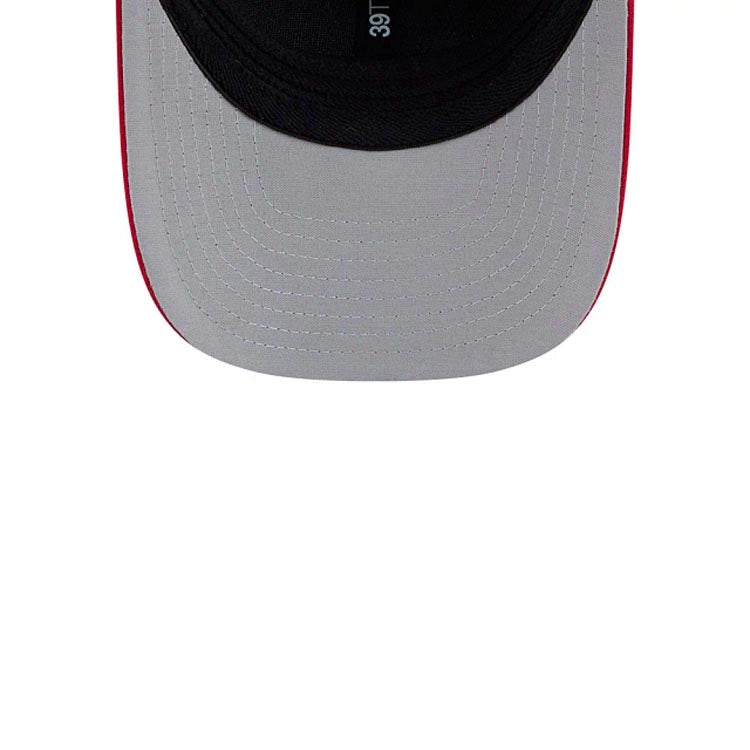 Mexico New Era WBC World Baseball Classic  39THIRTY 3930 Flexfit Cap Hat Green Crown Red Visor Team Color Logo Mexico Flag Side Patch Gray UV