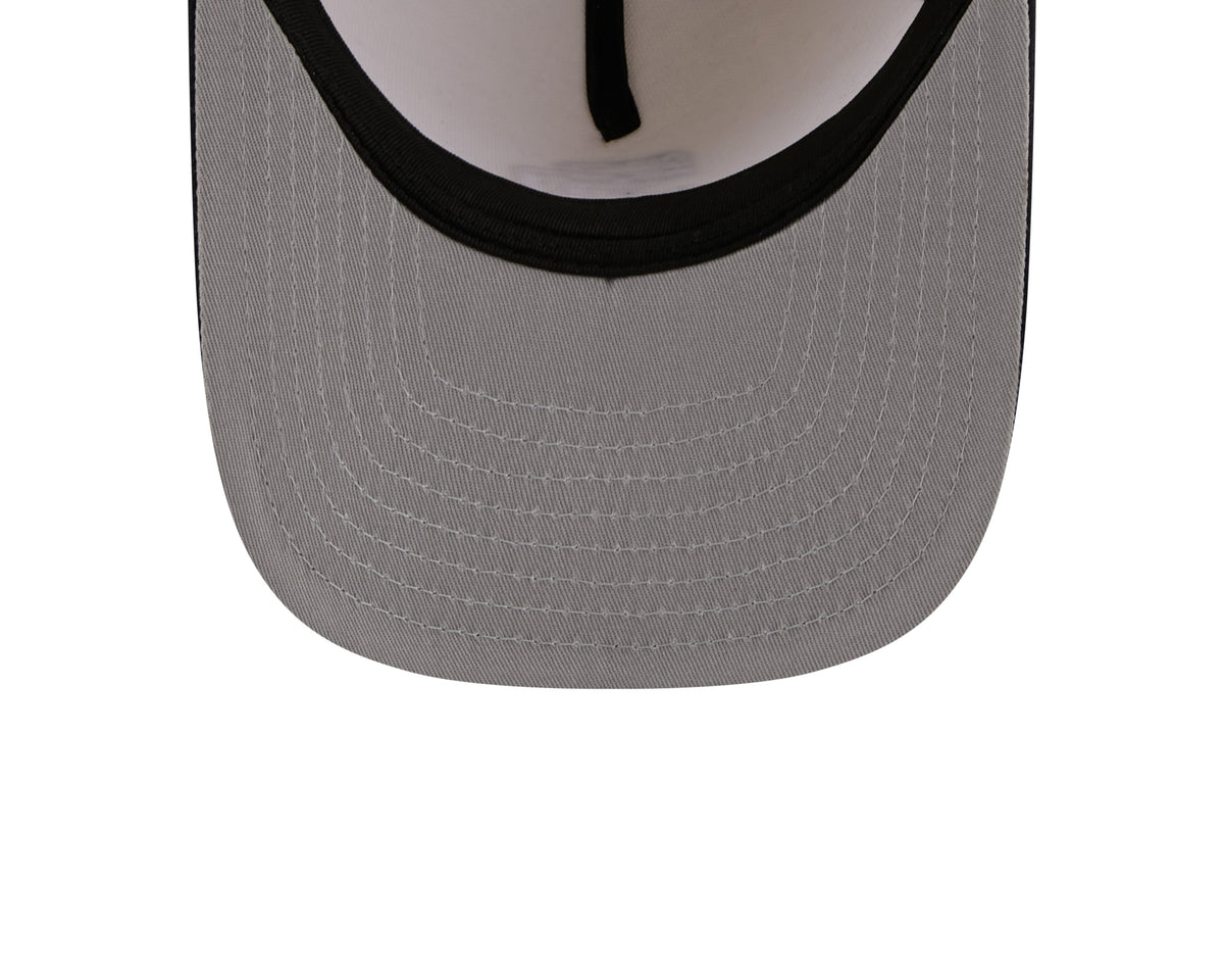 San Diego Padres New Era MLB 9FIFTY 950 Snapback A-Frame Cap Hat Cream Crown Navy Visor White/Red Logo 250th Anniversary Side Patch (2026 4th of July)