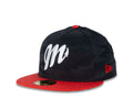 Mexico Diablos New Era 59FIFTY 5950 Fitted Cap Hat Black Woven Camo Crown Shadow Tech Red Visor White Logo
