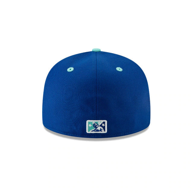 Hillsboro Sonadores Copa de la Diversion New Era 59FIFTY 5950 Fitted Cap Hat Royal Blue Crown Blue Tint Visor Blue Tint/Yellow Logo
