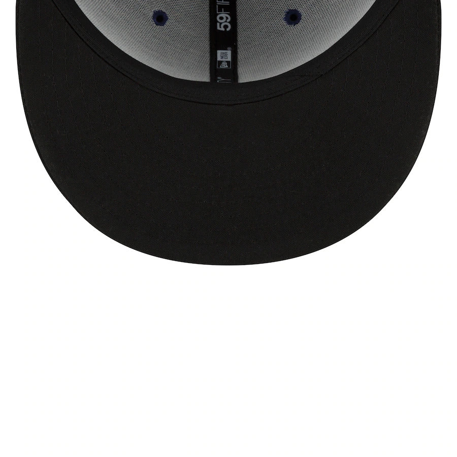 Los Angeles Dodgers New Era MLB 59FIFTY 5950 Fitted Cap Hat Royal Blue Crown Black Visor White Logo (2022 City Connect)