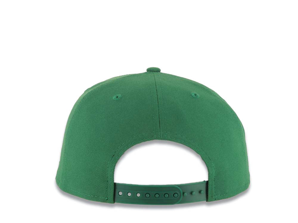 Mexico New Era WBC World Baseball Classic 9FIFTY 950 Snapback Cap Hat Green Crown Red Visor Team Color Logo Mexico Flag Side Patch Gray UV