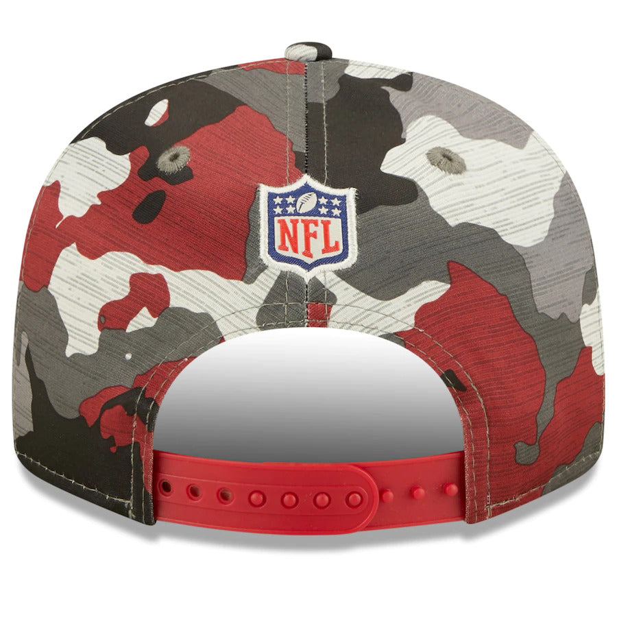 Arizona Cardinals New Era NFL 9FIFTY 950 Snapback Cap Hat Team Color Camo Crown/Visor Team Color Logo (2022 NFL Training Camp)