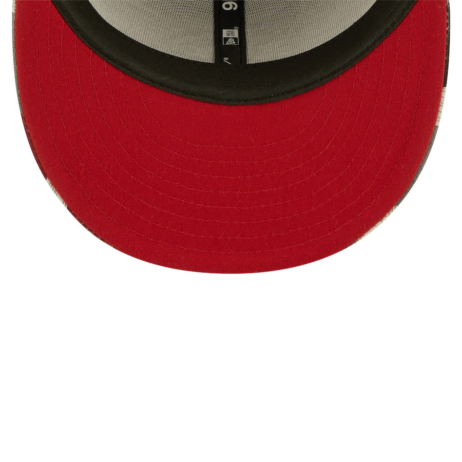Arizona Cardinals New Era NFL 9FIFTY 950 Snapback Cap Hat Team Color Camo Crown/Visor Team Color Logo (2022 NFL Training Camp)