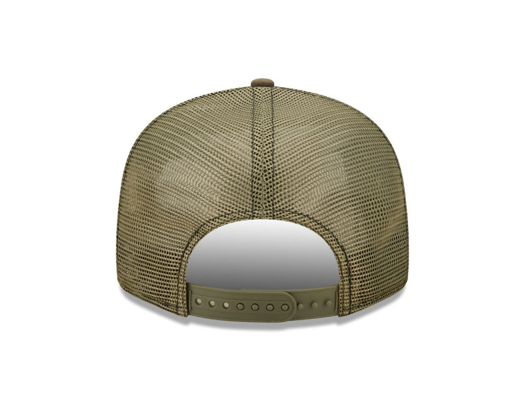 Dallas Cowboys New Era 9FIFTY 950 Trucker Mesh Snapback Cap Hat Camo Crown/Visor Navy Logo