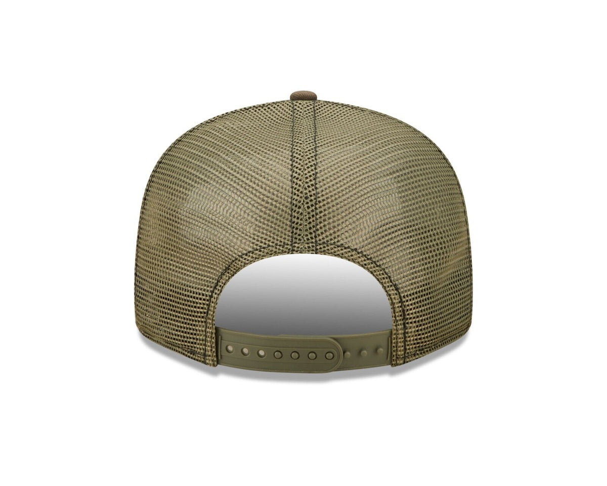 Dallas Cowboys New Era 9FIFTY 950 Trucker Mesh Snapback Cap Hat Camo Crown/Visor Navy Logo