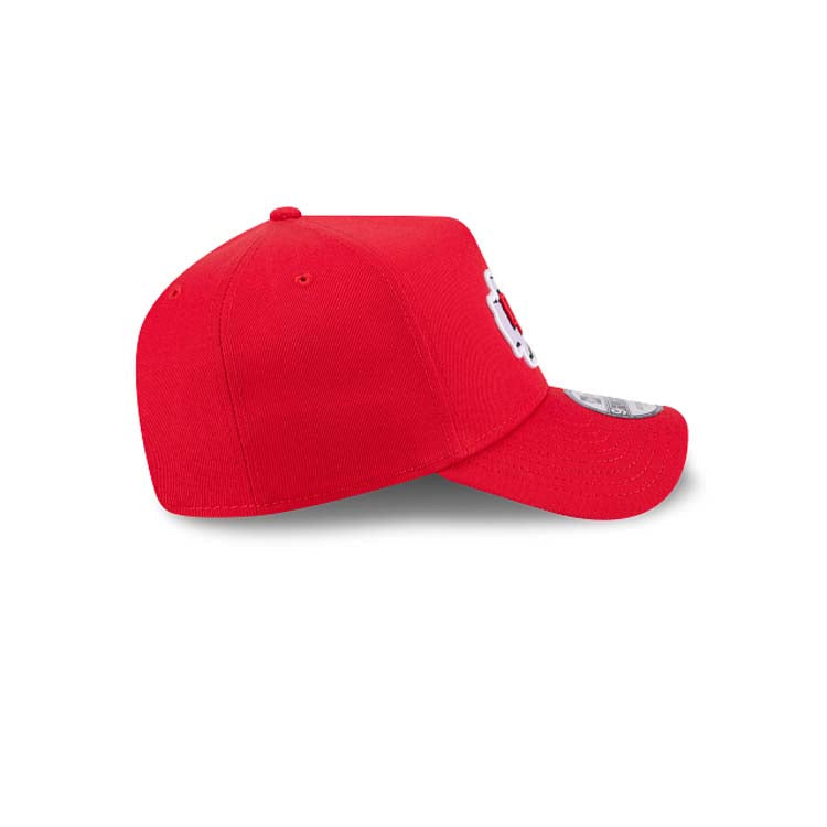 Kansas City Chiefs New Era NFL 9FORTY 940 Adjustable A-Frame Cap Hat Red Crown/Visor Team Color Logo