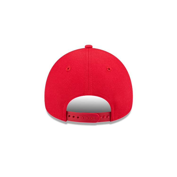 Kansas City Chiefs New Era NFL 9FORTY 940 Adjustable A-Frame Cap Hat Red Crown/Visor Team Color Logo