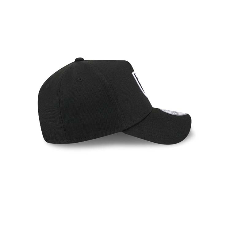Las Vegas Raiders New Era NFL 9FORTY 940 Adjustable A-Frame Cap Hat Black Crown/Visor Team Color Logo
