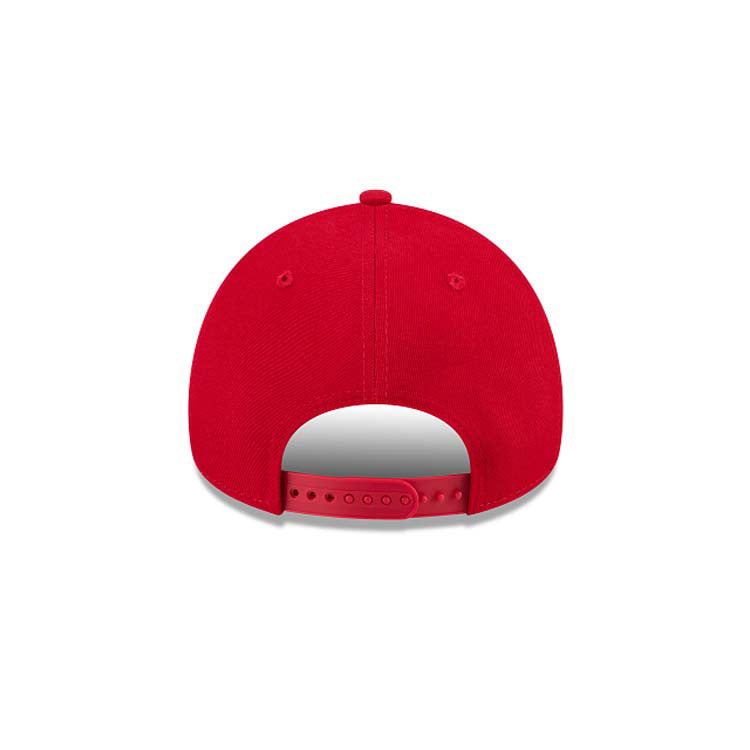 San Francisco 49ers New Era NFL 9FORTY 940 Adjustable A-Frame Cap Hat Red Crown/Visor Team Color Logo
