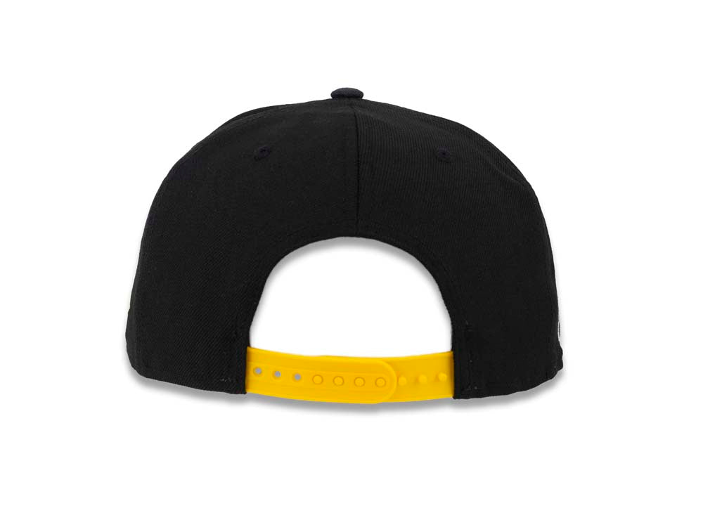 Pittsburgh Steelers New Era NFL 9FIFTY 950 Snapback Cap Hat Black Crown Camo Visor Team Color Logo