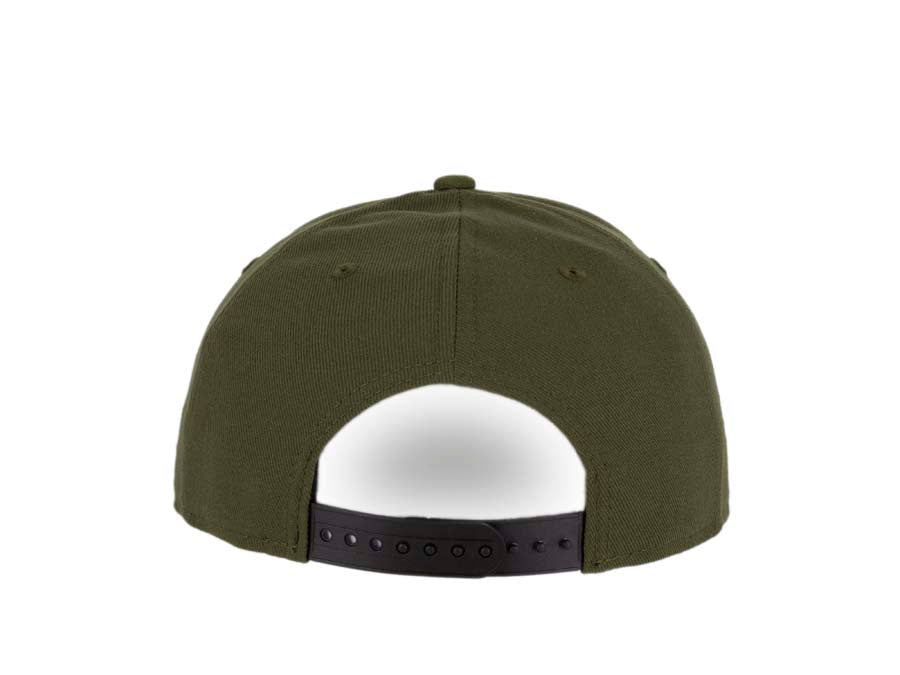 Atlanta Falcons New Era NFL 9FIFTY 950 Snapback Cap Hat Green Crown Camo Visor Green/Black Logo