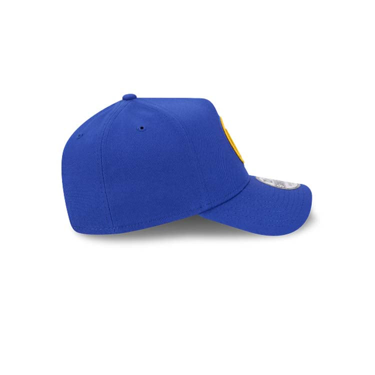 Golden State Warriors New Era NBA 9FORTY 940 Adjustable A-Frame Cap Hat Royal Blue Crown/Visor Team Color Logo