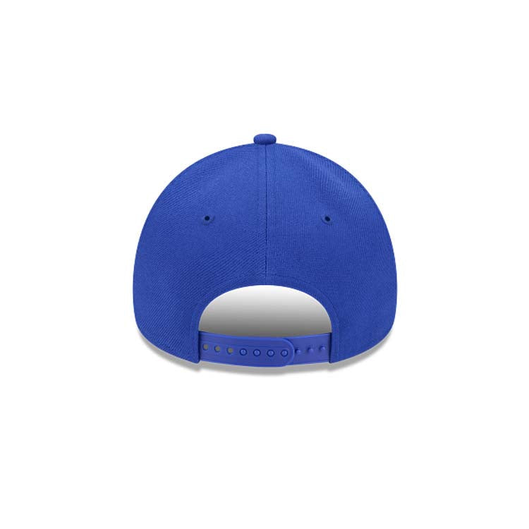 Golden State Warriors New Era NBA 9FORTY 940 Adjustable A-Frame Cap Hat Royal Blue Crown/Visor Team Color Logo
